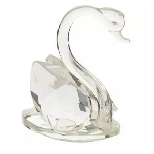 New Crystal Swan precious decor item